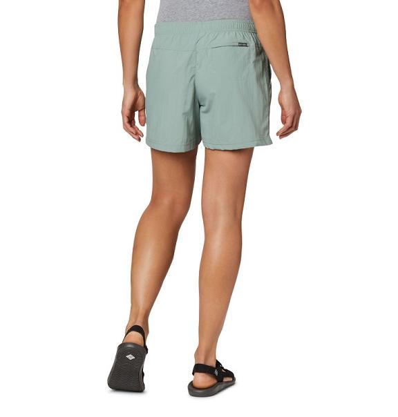 Columbia Sandy River Shorts Light Green For Women's NZ30726 New Zealand